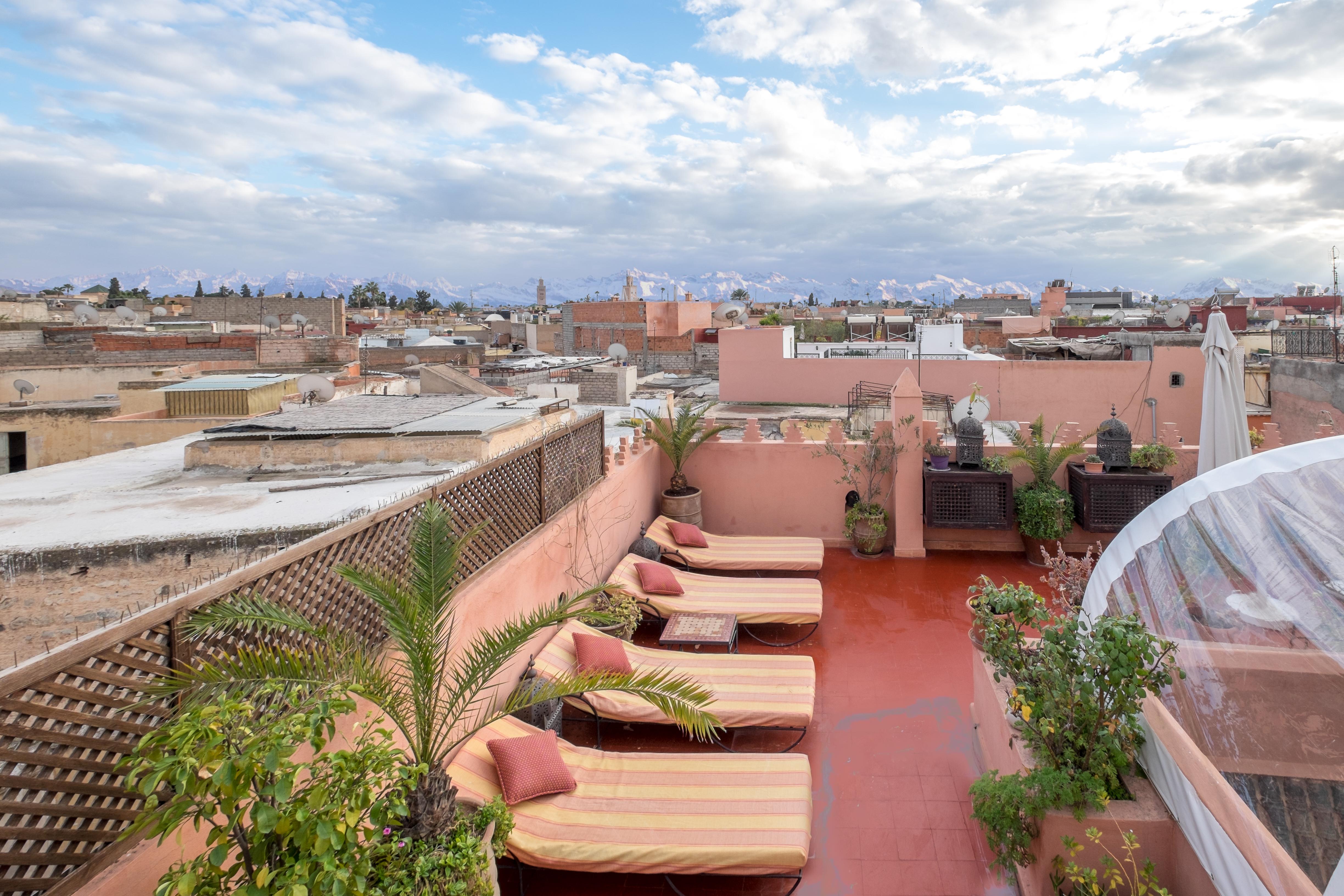 Riad Sable Chaud Marrakesh Eksteriør billede