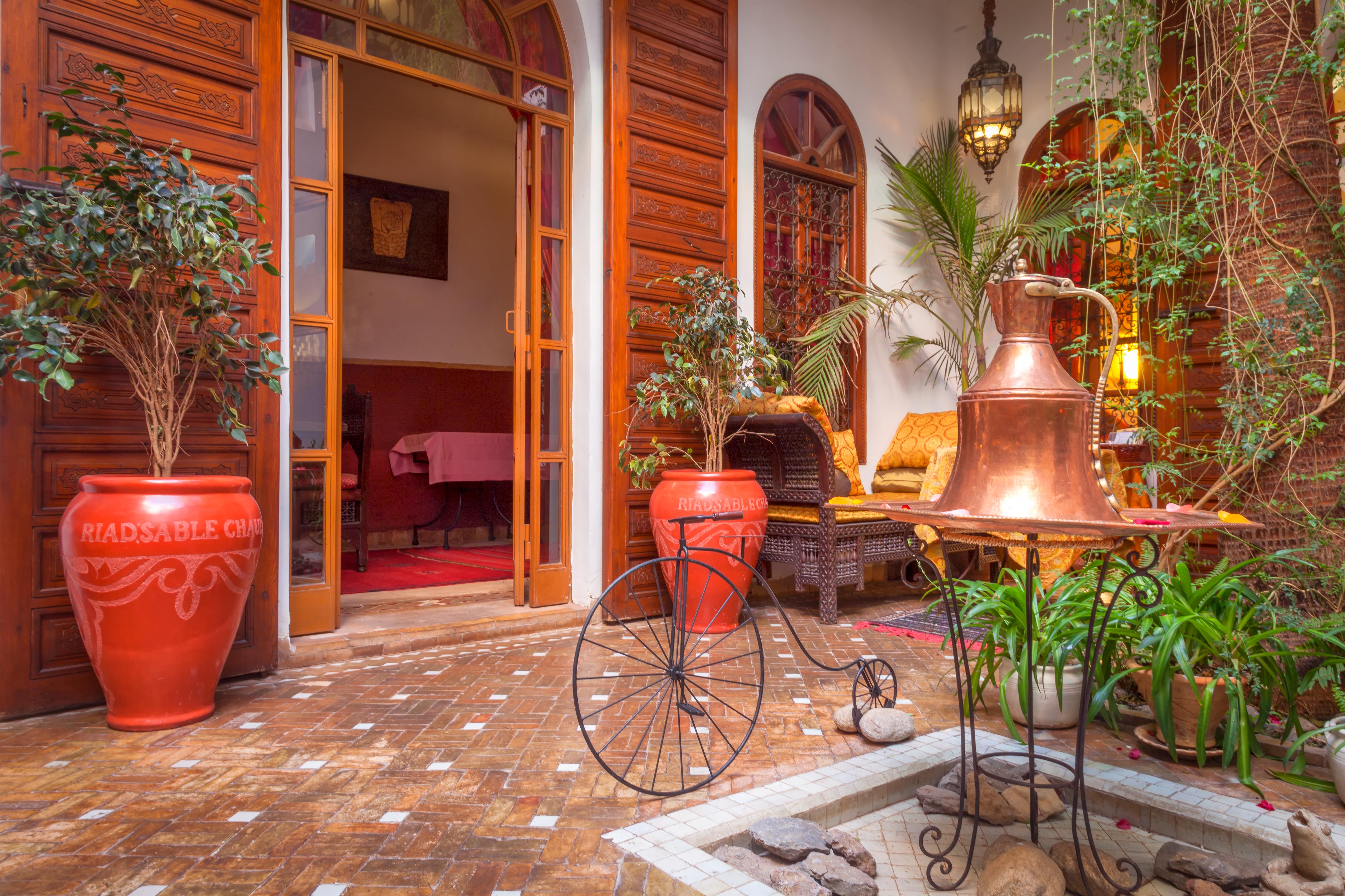 Riad Sable Chaud Marrakesh Eksteriør billede