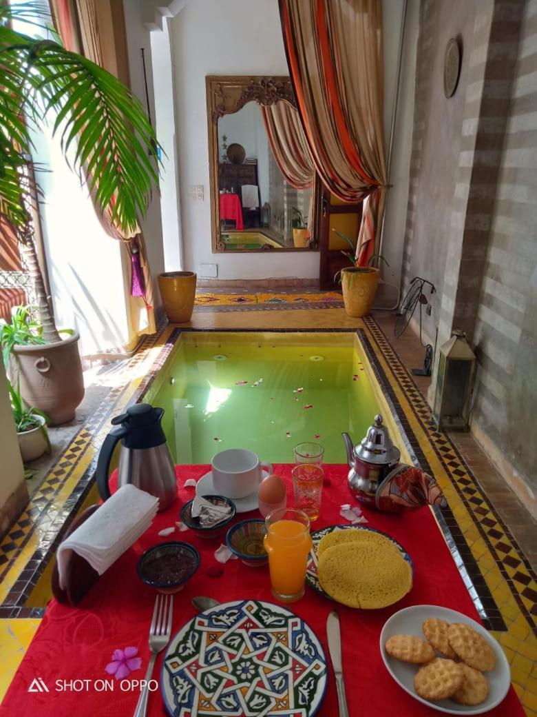 Riad Sable Chaud Marrakesh Eksteriør billede